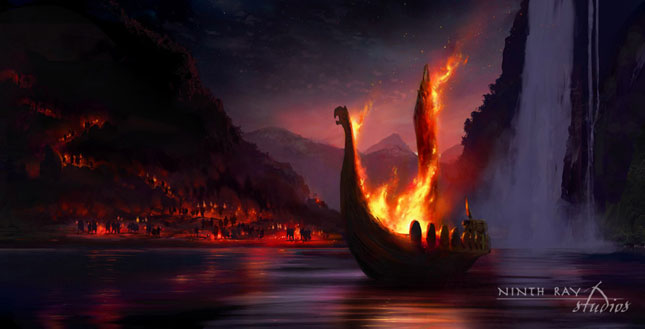 Viking Funeral / Image Links - TV Tropes